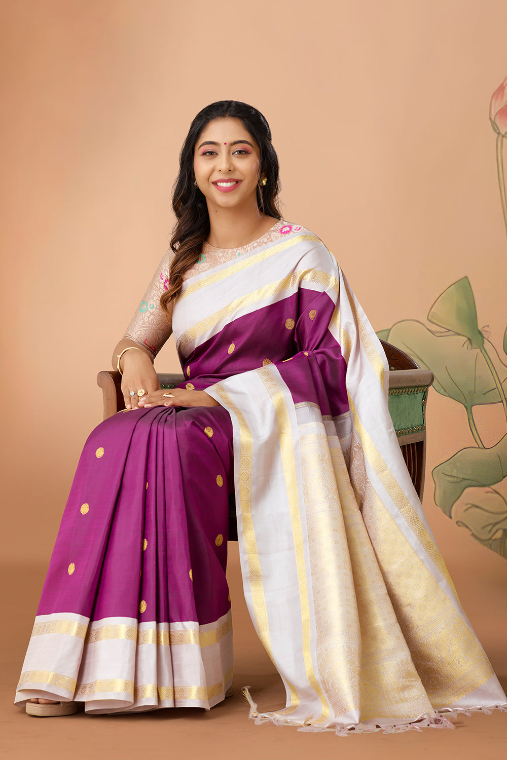 Shop for Womens Silk Sarees - Best Collections at Best Prices | Ramraj  Cotton